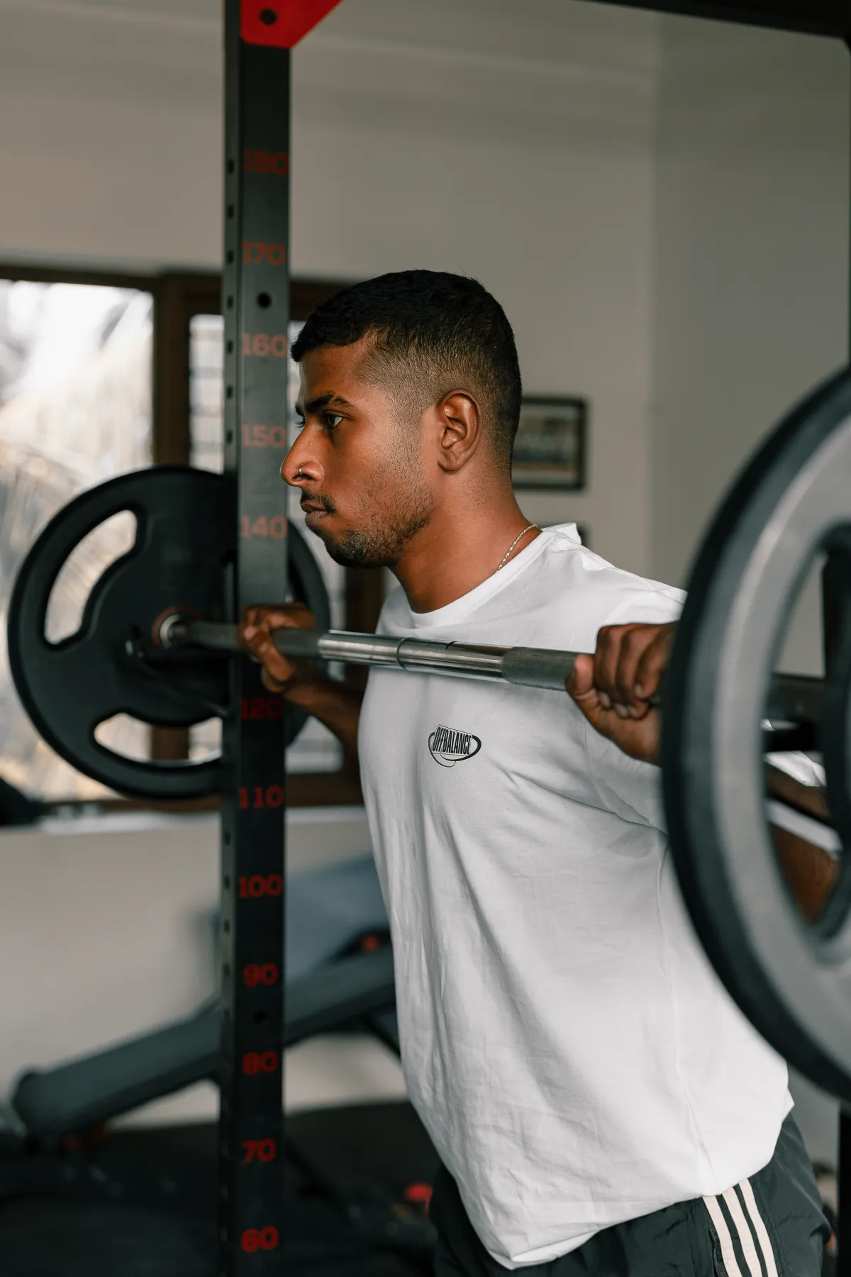 Strength training in the OffBalance indoor training space